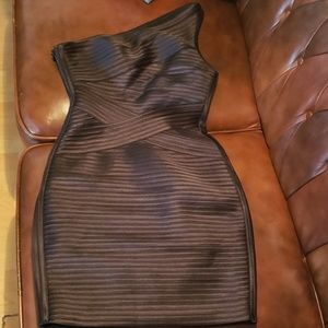 BCBGMAXAZRIA NWOT satin cocktail sexy dress